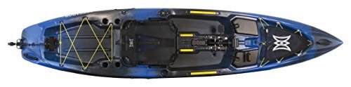 Perception Pescador Pilot 12 Sit-On-Top Fishing Kayak – Pedal Drive, Adjustable Frame Seat & Tackle Storage (12′, Dapper) - Image 3