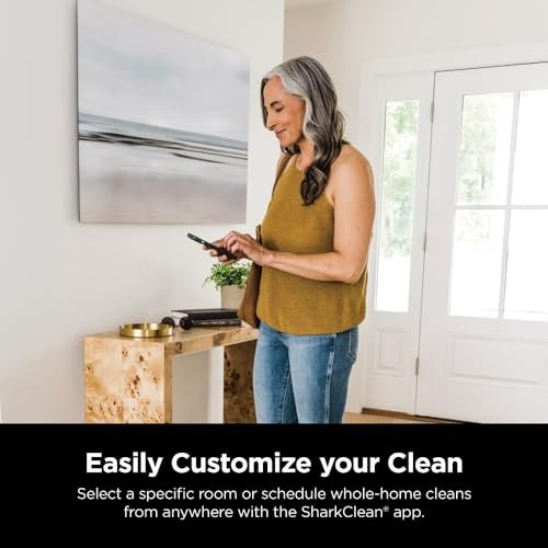 Shark AV2501AE AI Ultra Robot Vacuum with XL HEPA Self-Empty Base – 60-Day Capacity, Smart Mapping, LIDAR Navigation, Alexa Control, Perfect for Pet Hair, Carpet & Hard Floor, Bagless, Black - Image 31
