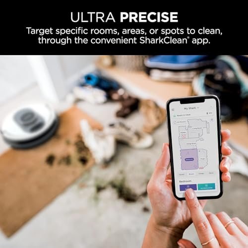 Shark AI Ultra Robot Vacuum – Self-Emptying, Smart Mapping, Matrix Clean, 60-Day XL Base, Pet Hair Pickup, Voice/App Control, LiDAR Navigation for Carpet & Hard Floors - Image 12