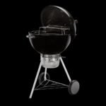 Weber Original Kettle Premium Charcoal Grill – 22-Inch Black BBQ with Hinged Cooking Grate, One-Touch Cleaning System, Heat Retention Lid, and Built-In Thermometer photo review