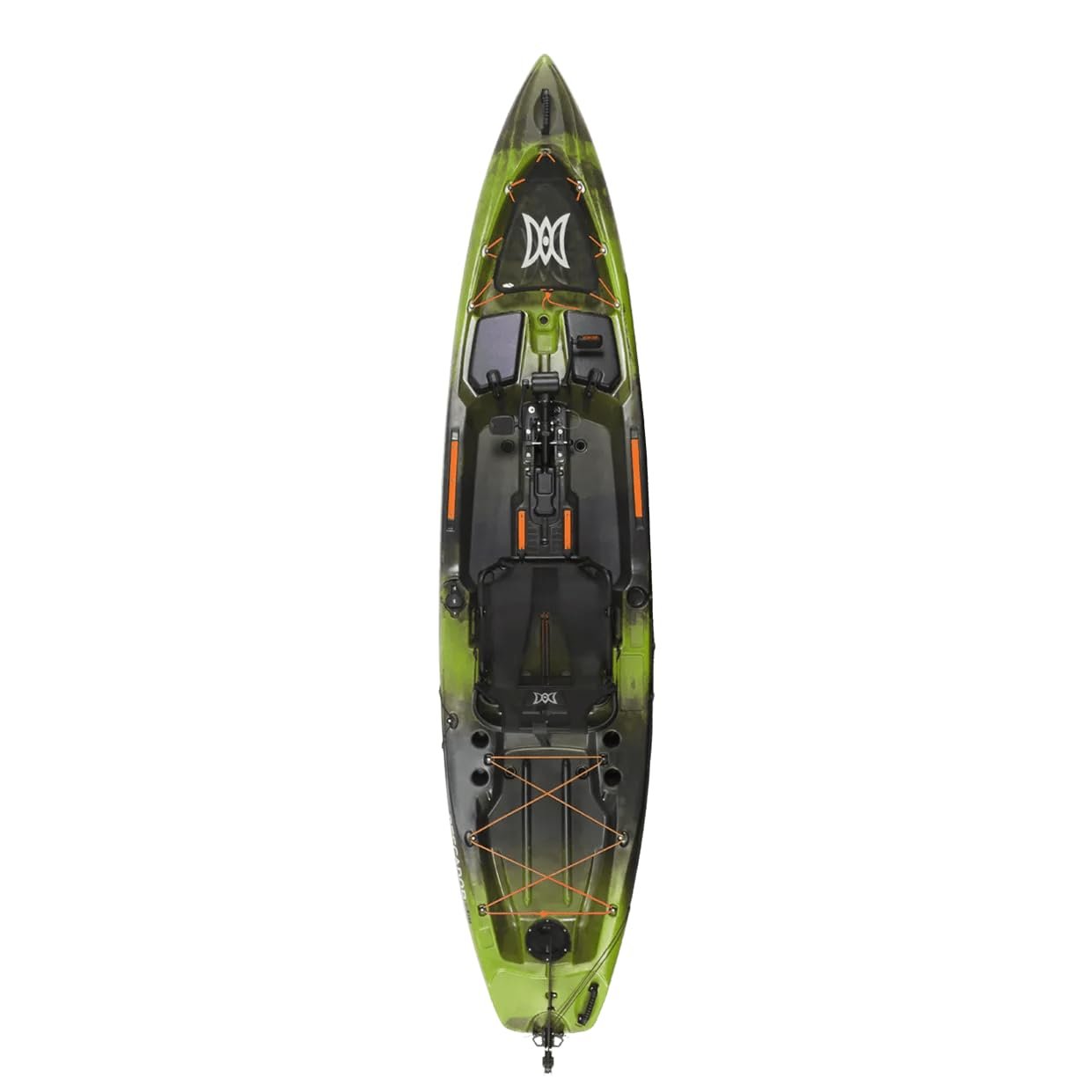 Perception Pescador Pilot 12 Sit-On-Top Fishing Kayak – Pedal Drive, Adjustable Frame Seat & Tackle Storage (12′, Dapper) - Image 13