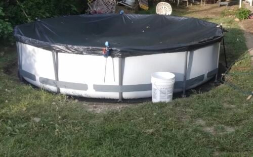 Bestway Steel Pro MAX 12ft (3.66m) x 30in (76cm) Round Above Ground Swimming Pool Set with Filter Pump – 6,473L Capacity – Durable Metal Frame Family Outdoor Pool – Gray photo review