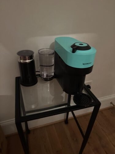 Nespresso Vertuo Pop+ Coffee & Espresso Maker by Breville – Coconut White | 5 Brew Sizes, 0.74L Removable Tank, Compact & Sustainable Design photo review