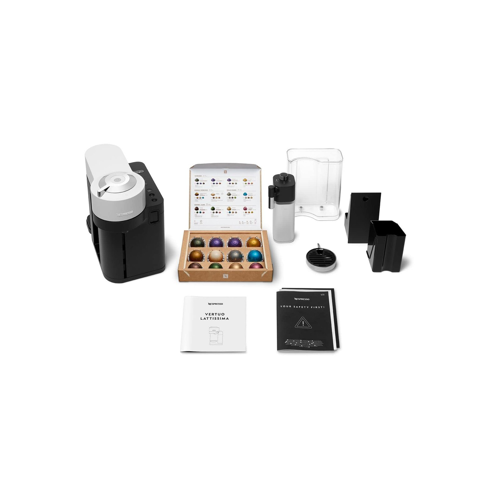 De’Longhi Nespresso Vertuo Lattissima ENV300.B – 5 Cup Sizes & Automatic Milk Frother - Image 11