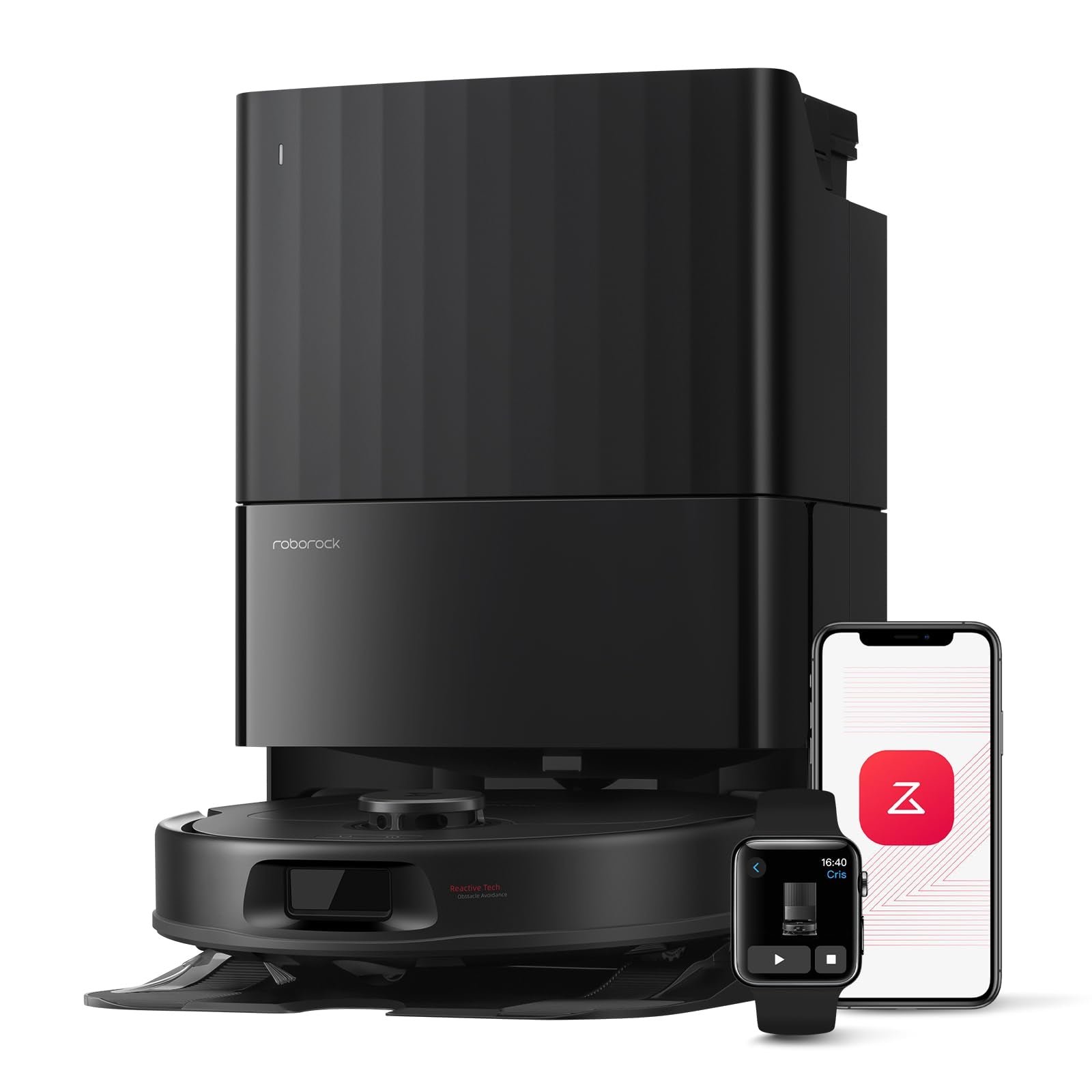 Roborock Qrevo Series Robot Vacuum and Mop – 8000Pa Suction, Dual Spinning Mops, LiDAR Navigation, Self-Emptying Dock, Smart App & Pet Hair Cleaning