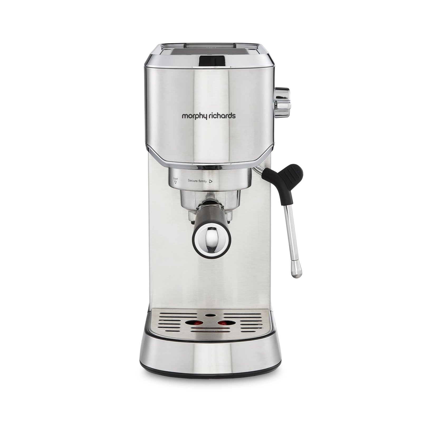 Morphy Richards Traditional Pump Espresso Machine & Automatic Milk Frother – 15 Bar Pressure