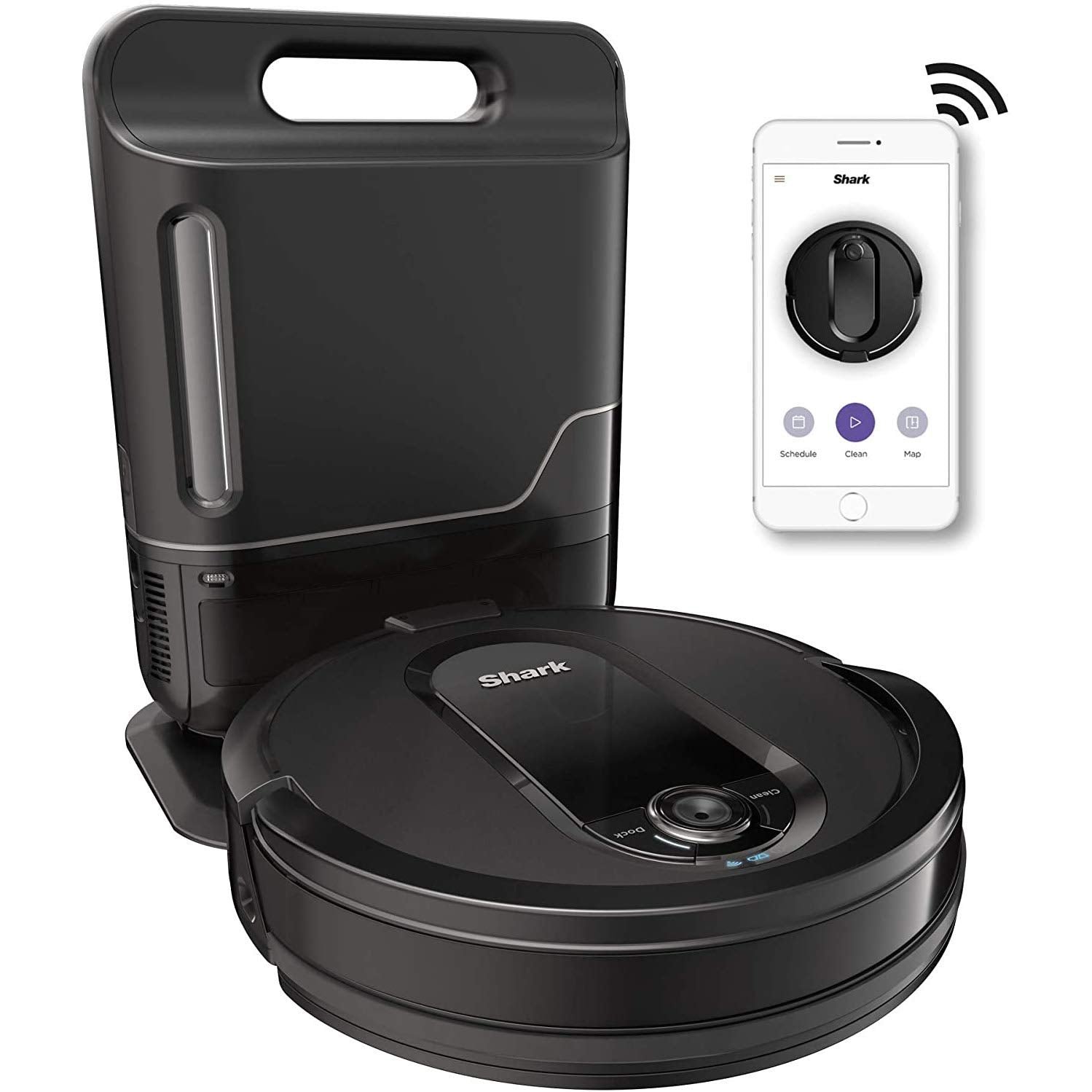 Shark AI Ultra Robot Vacuum – Self-Emptying, Smart Mapping, Matrix Clean, 60-Day XL Base, Pet Hair Pickup, Voice/App Control, LiDAR Navigation for Carpet & Hard Floors - Image 14