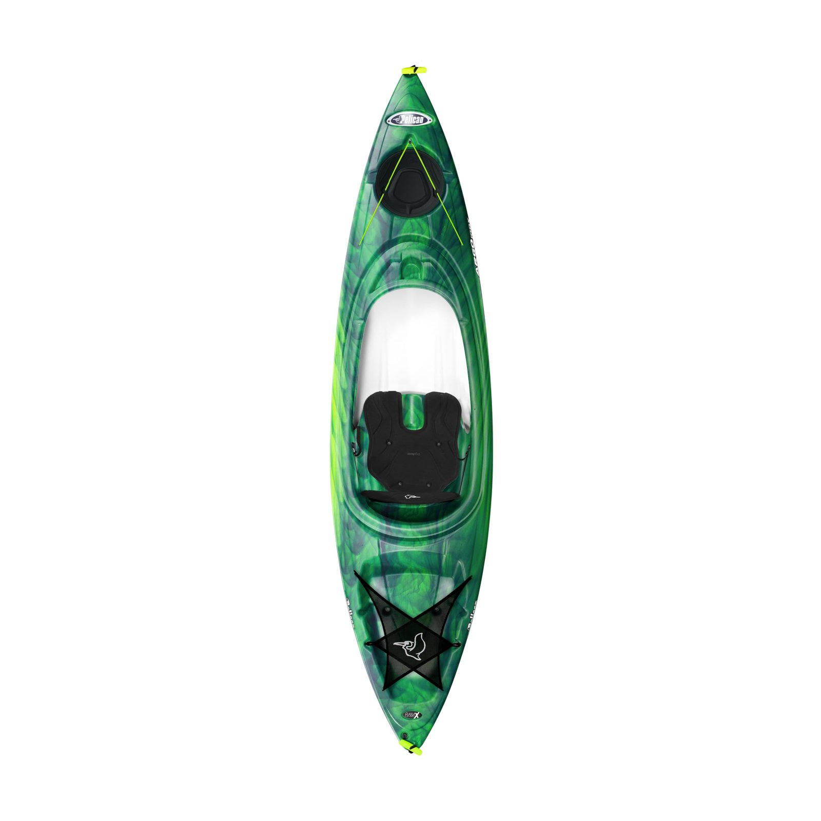 Pelican Argo 100X 10′ Sit-In Recreational Kayak – Lightweight Ram-X™ Hull & ERGOFORM™ Seating - Image 3