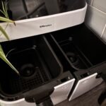 EMtronics EMAFDD9LSL Dual Air Fryer 9L - Double XL Basket, 8 Cooking Presets, 99-Min Timer, Stainless Steel, Oil-Free Healthy Cooking photo review