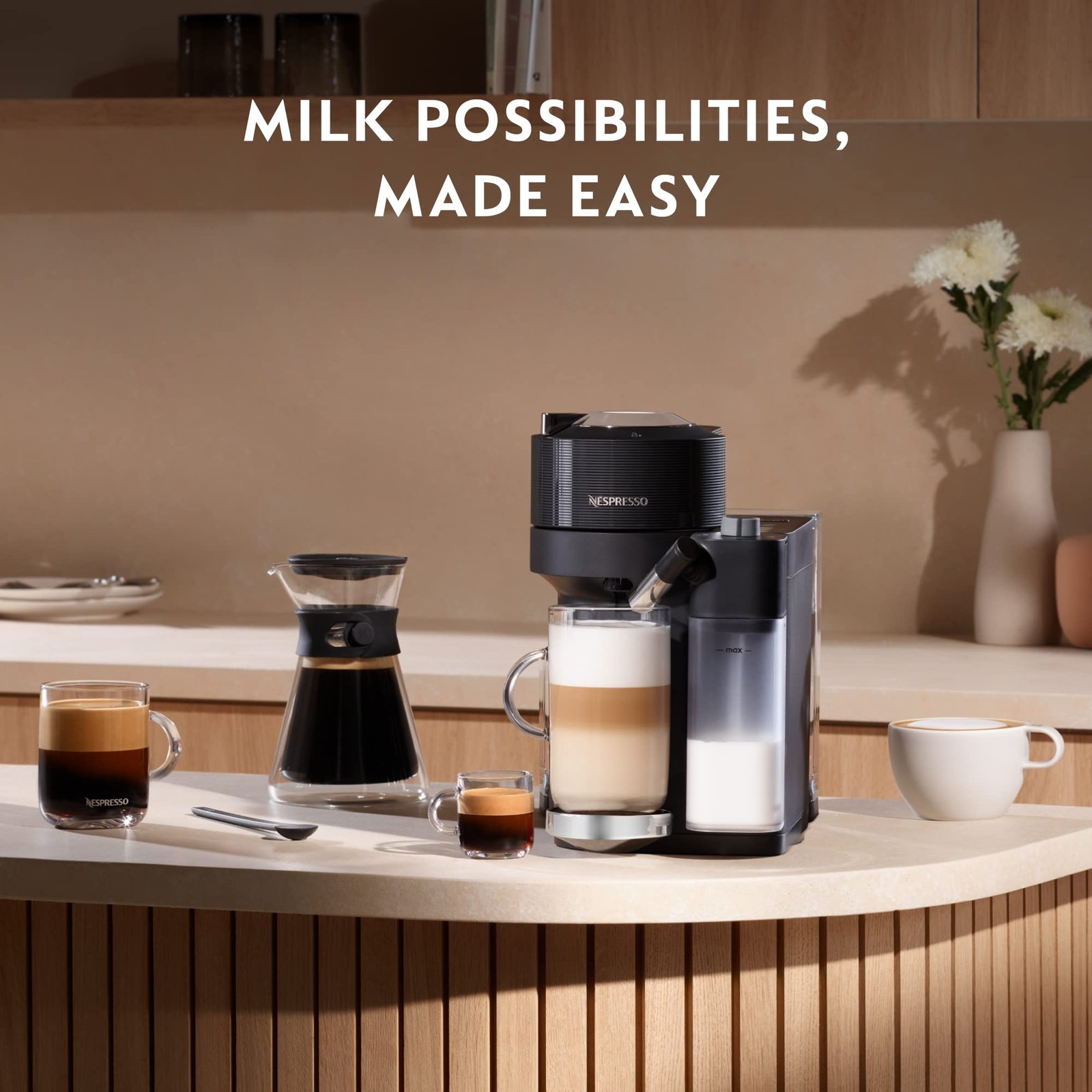 De’Longhi Nespresso Vertuo Lattissima ENV300.B – 5 Cup Sizes & Automatic Milk Frother - Image 20