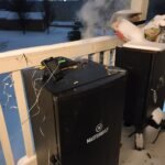 Masterbuilt 30-Inch Digital Electric Vertical Smoker – 710 Sq In Cooking Area, Side Wood Chip Loader, Digital Controls, Chrome Racks & Leg Kit – Model MB20070421, Black photo review