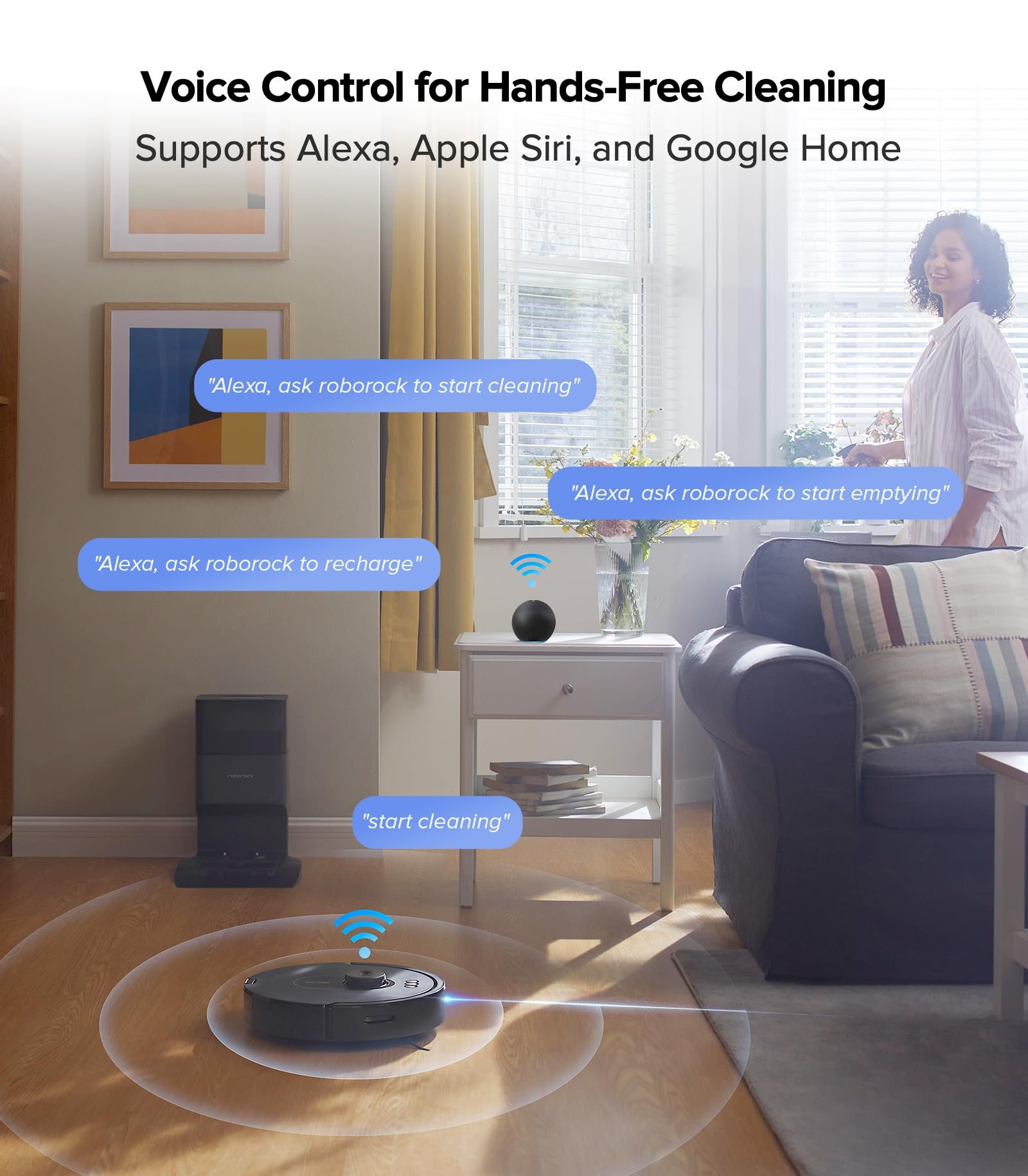 Roborock Qrevo Series Robot Vacuum and Mop – 8000Pa Suction, Dual Spinning Mops, LiDAR Navigation, Self-Emptying Dock, Smart App & Pet Hair Cleaning - Image 26