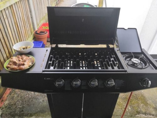 CosmoGrill Original 4+1 Gas Burner BBQ Grill with Side Burner, Warming Rack & Storage - Outdoor Garden Barbecue with Temperature Gauge photo review