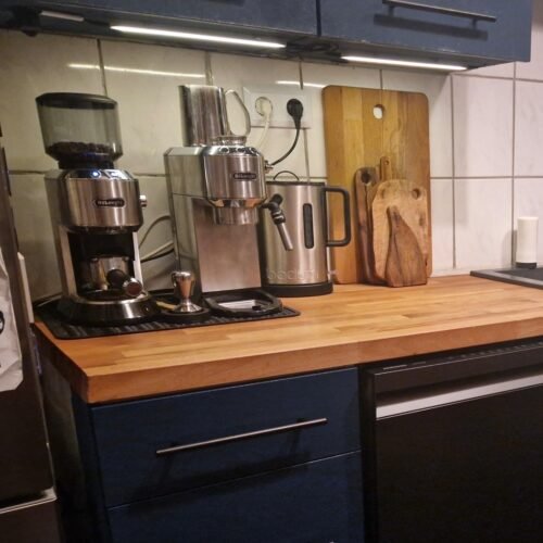 De'Longhi Dedica Style EC685.M Espresso Machine – Slim 15 cm Design, Milk Frother, 15-Bar Pressure, 1L Water Tank, Compatible with Ground Coffee & ESE Pods, Stainless Steel photo review