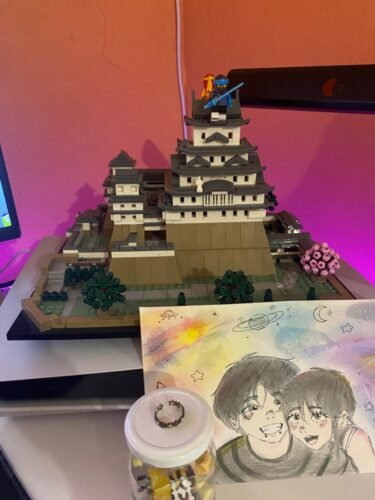 LEGO Architecture Himeji Castle 21060 – Collectible Japanese Landmark Model for Adults, Build & Display Set with Cherry Blossom Trees, Gift for History and Travel Lovers photo review
