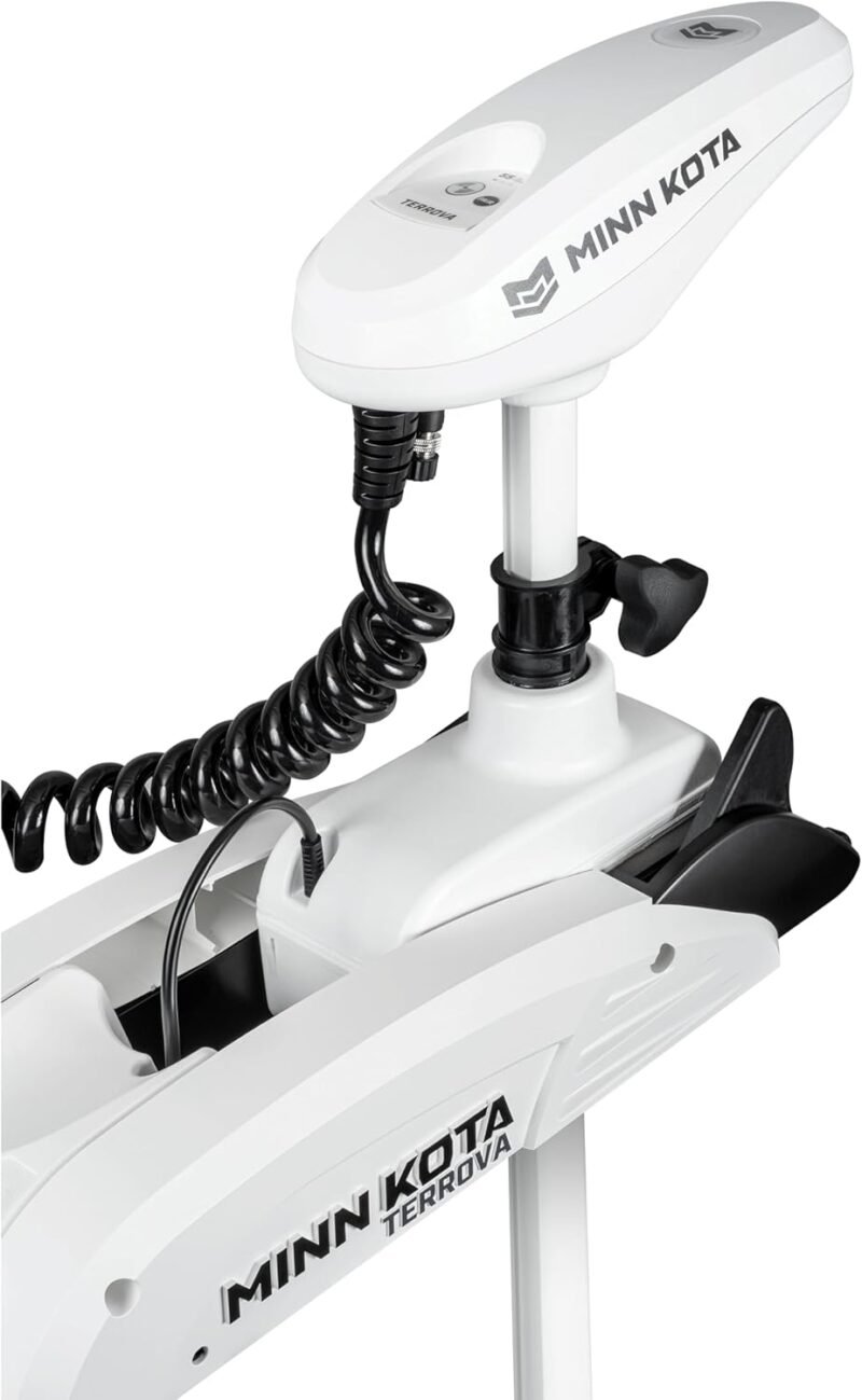 Minn Kota 1363786 Riptide Terrova 80 lb Thrust Bow-Mount Trolling Motor with Spot-Lock®, Wireless Remote, 60″ Shaft, Saltwater - Image 2