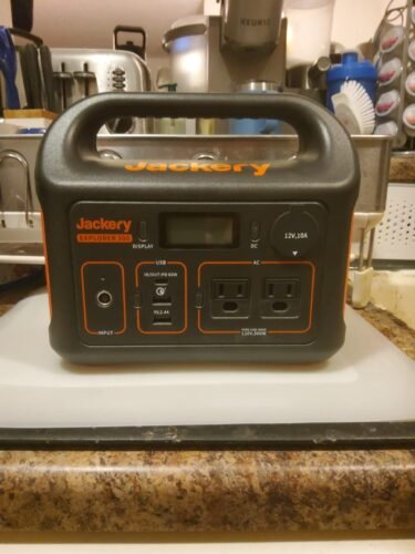 Jackery Explorer 300 Portable Power Station – 293Wh Lithium Battery Backup, 300W AC Output, Solar Generator Compatible, Fast Recharge via USB-C & Wall, Ideal for Camping, Travel & Emergency Power photo review
