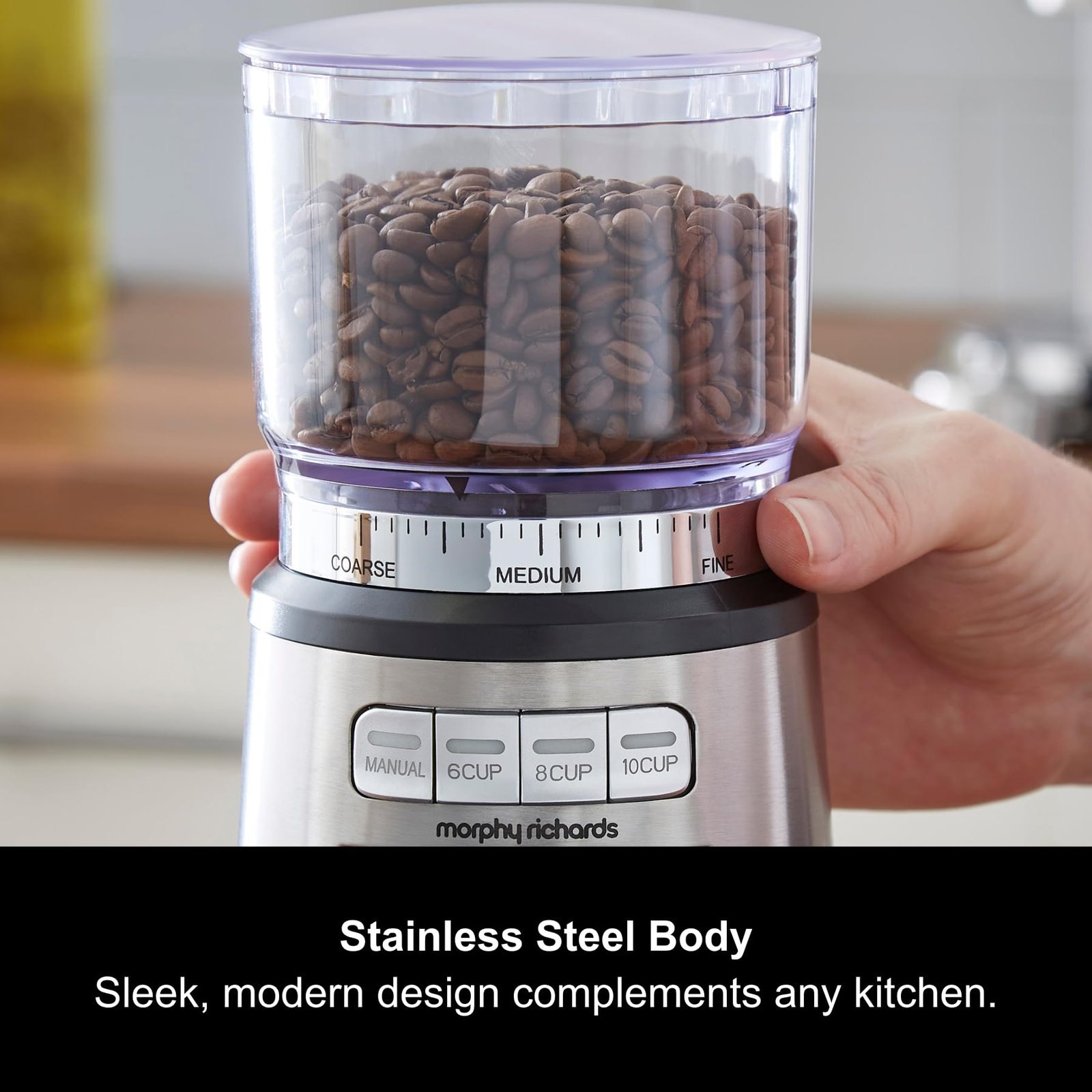 Morphy Richards Traditional Pump Espresso Machine & Automatic Milk Frother – 15 Bar Pressure - Image 21