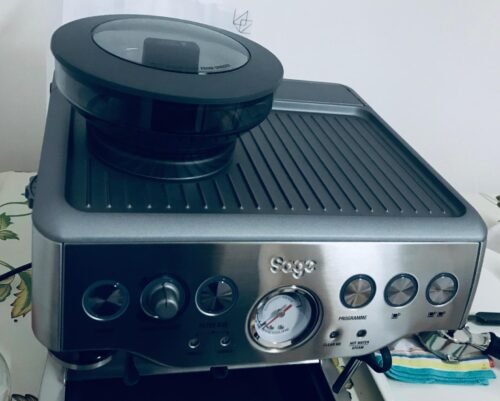 Sage Barista Express Bean to Cup Coffee Machine – Built-in Grinder & Milk Frother, Brushed Stainless Steel Espresso Maker photo review