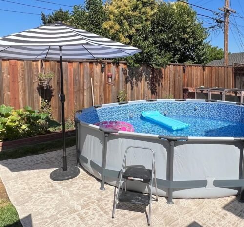 Bestway Steel Pro MAX 12ft (3.66m) x 30in (76cm) Round Above Ground Swimming Pool Set with Filter Pump – 6,473L Capacity – Durable Metal Frame Family Outdoor Pool – Gray photo review