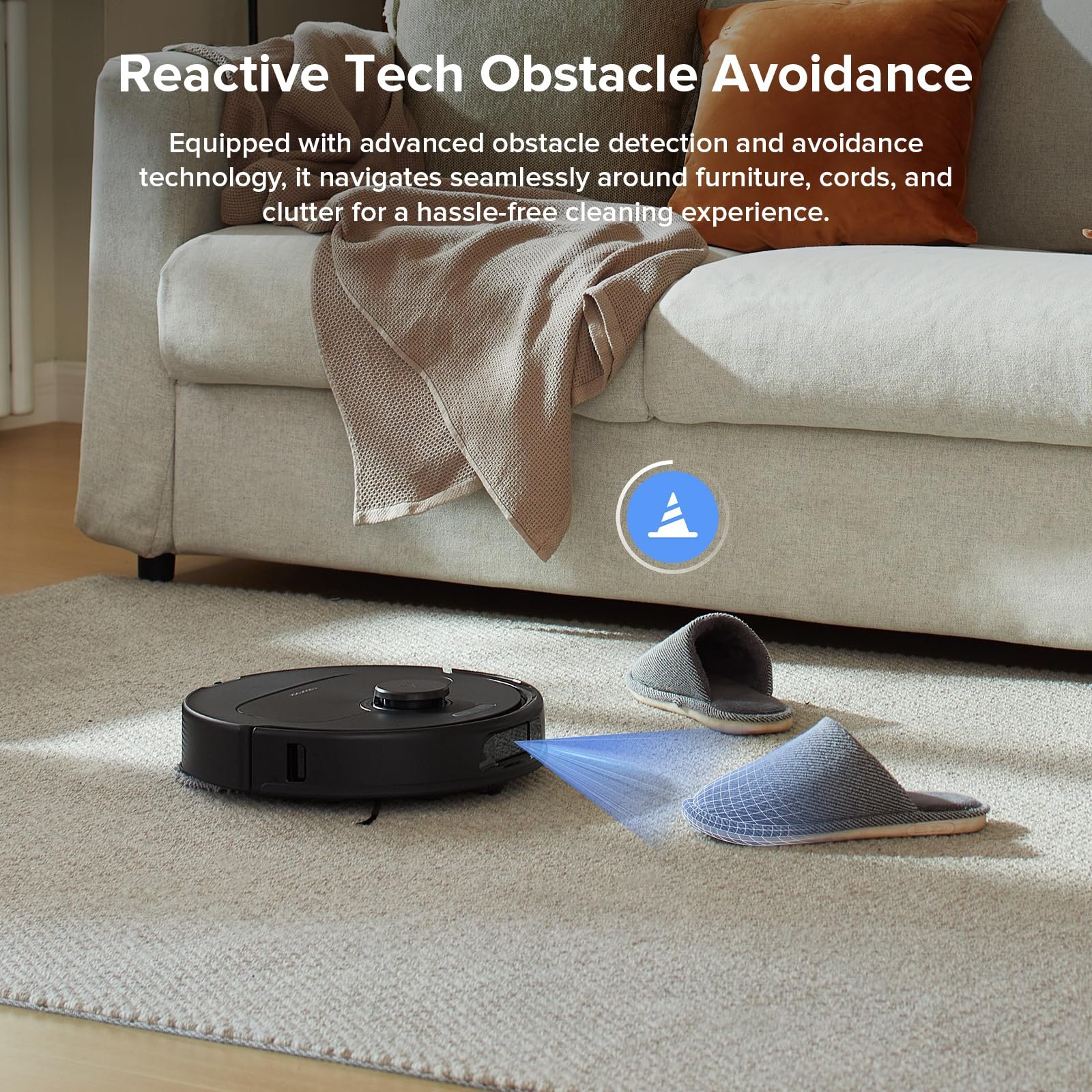 Roborock Qrevo Series Robot Vacuum and Mop – 8000Pa Suction, Dual Spinning Mops, LiDAR Navigation, Self-Emptying Dock, Smart App & Pet Hair Cleaning - Image 7
