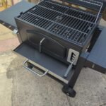 VonHaus XL Charcoal BBQ Grill & Smoker – Portable Barbecue with Warming Rack, Side Shelves, Wheels, Temperature Gauge – Outdoor Cooking for Meat, Fish & Veg photo review