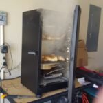 Masterbuilt 30-Inch Digital Electric Vertical Smoker – 710 Sq In Cooking Area, Side Wood Chip Loader, Digital Controls, Chrome Racks & Leg Kit – Model MB20070421, Black photo review