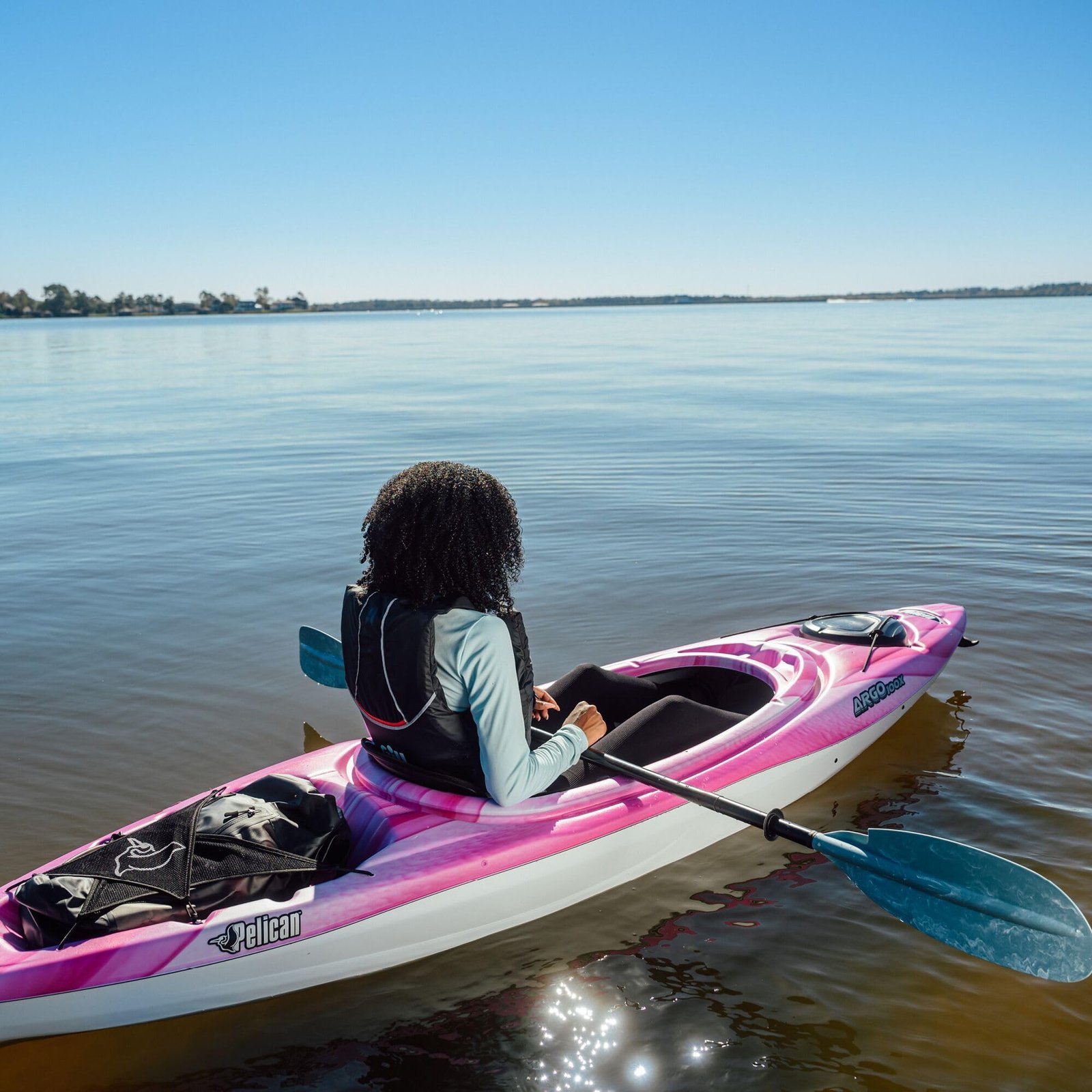 Pelican Argo 100X 10′ Sit-In Recreational Kayak – Lightweight Ram-X™ Hull & ERGOFORM™ Seating - Image 14