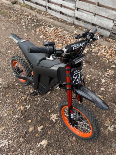 Soleil 01 2000 W Electric Dirt Bike – 14″ / 12″ Fat-Tyre, 48 V 21 Ah Battery, 37 mph / 60 km h⁻¹, Dual Suspension photo review