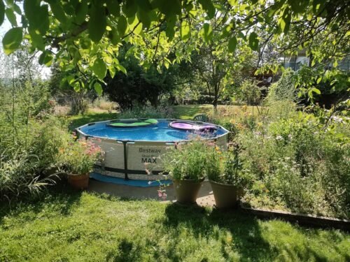 Bestway Steel Pro MAX 12ft (3.66m) x 30in (76cm) Round Above Ground Swimming Pool Set with Filter Pump – 6,473L Capacity – Durable Metal Frame Family Outdoor Pool – Gray photo review