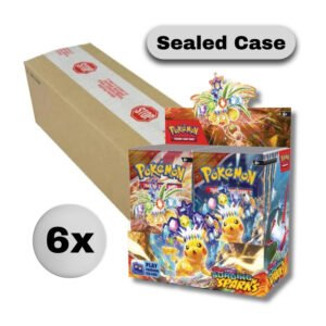 Pokemon - Scarlet & Violet - Surging Sparks - Booster Box Case (6 Booster Boxes)