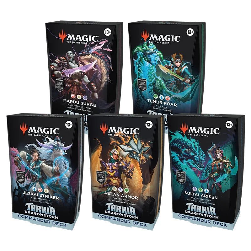 Magic The Gathering - Tarkir: Dragonstorm - Commander Deck - Bundle