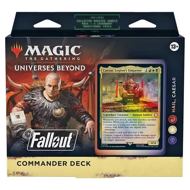 Magic The Gathering - Universes Beyond - Fallout - Commander Deck - Hail, Caesar