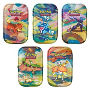 Pokemon - Scarlet & Violet - Vibrant Paldea - Mini Tin - Bundle of 5