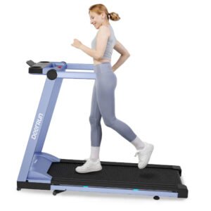 DeerRun A1 Pro Folding Smart Treadmill with 6% Incline - 16 KPH, 158 Kg Capacity