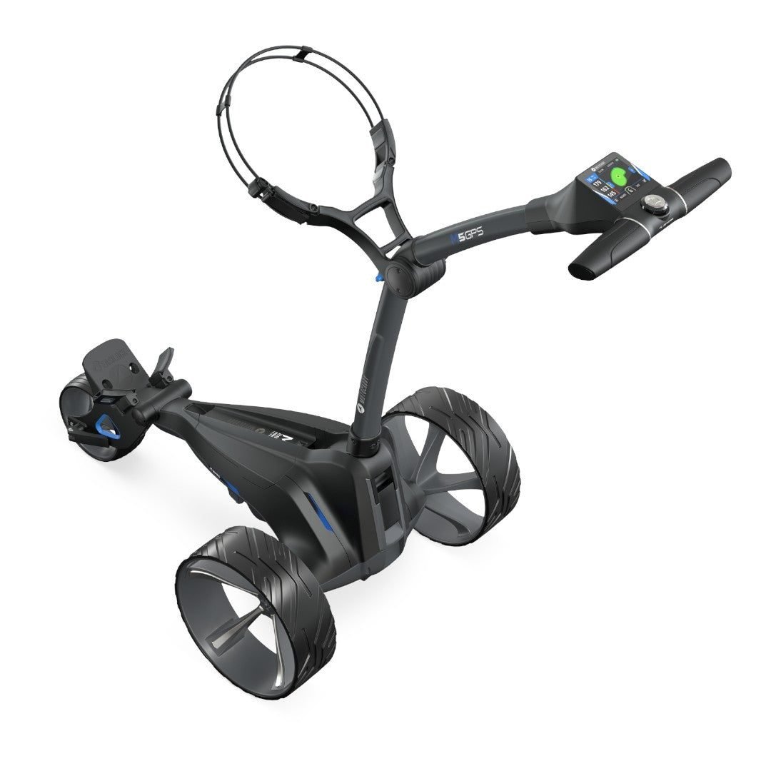 Motocaddy 2025 M5 GPS Electric Golf Trolley | 18 Hole Lithium Battery