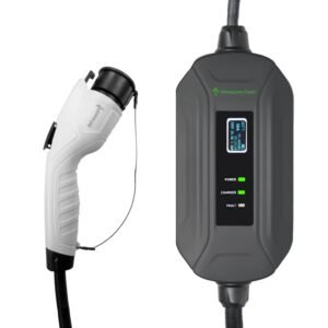 Primecom.Tech 16 Amp Level 2 Electric Vehicle (EV) Charger 3X to 4X faster 220 Volt 30', 40', 50' Feet Lengths Only In ElectoGb