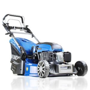 Hyundai HYM530SPER 196cc Electric -Start Self-Propelled Petrol Roller Lawnmower 21"/53cm 70L Catcher Discharge