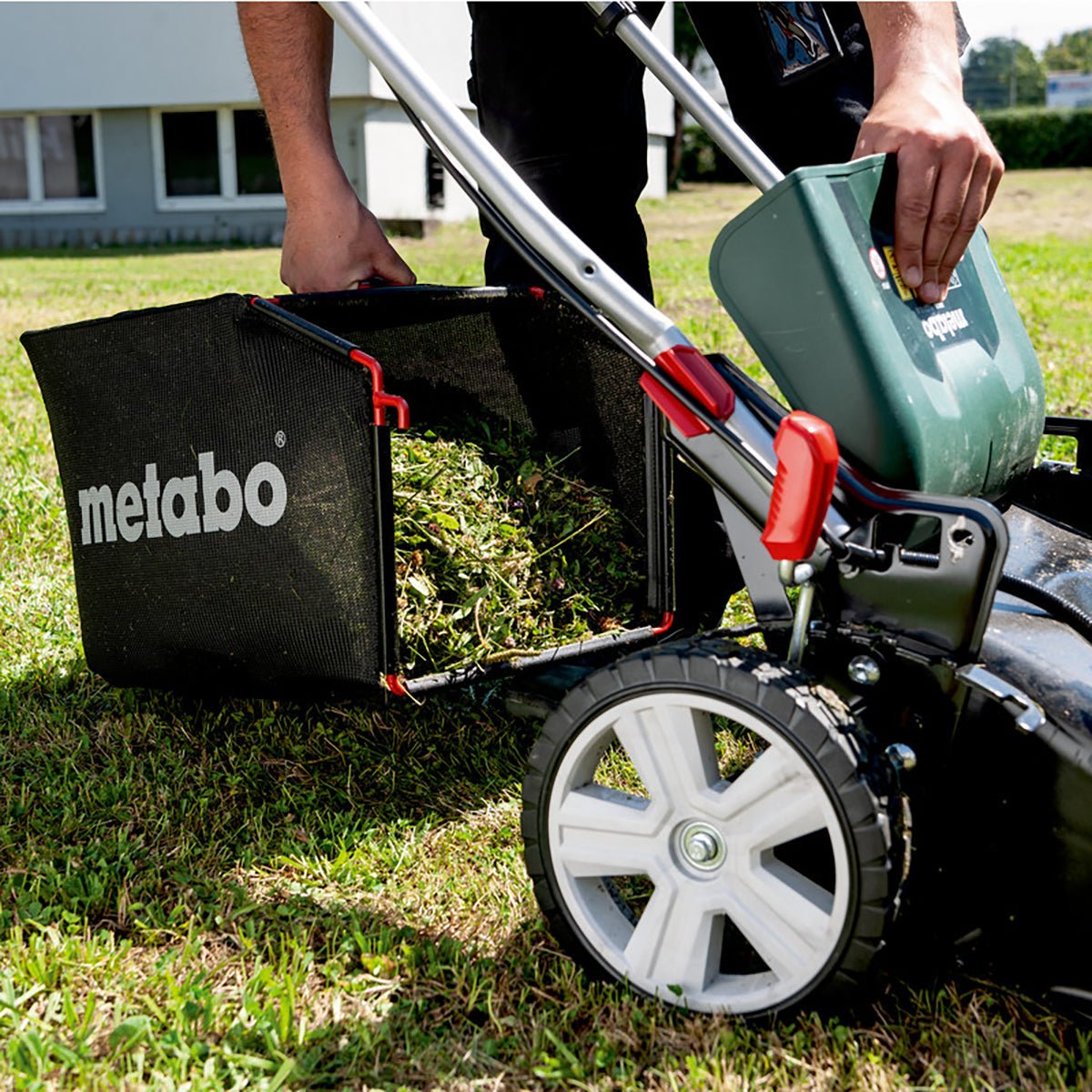 Metabo RM 36-18 LTX BL 46 36V Brushless 46cm Lawn Mower with 2 x 2.0Ah Battery & Charger