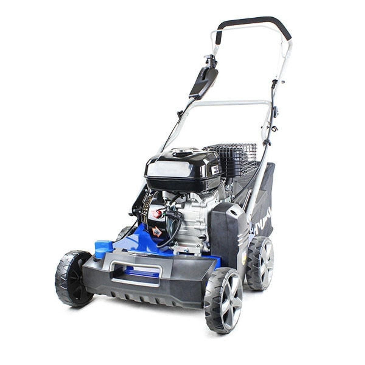 Hyundai HYSC210 40cm Petrol Lawn Scarifier & Aerator 212cc Engine, 4-Stroke Engine for Lawn Care & Maintenance