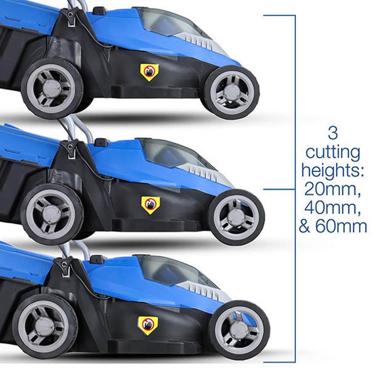 Hyundai HYM40LI330P 40V Cordless Lawnmower Rear Roller 32cm With 1 x 2.5Ah Battery Powered & Charger