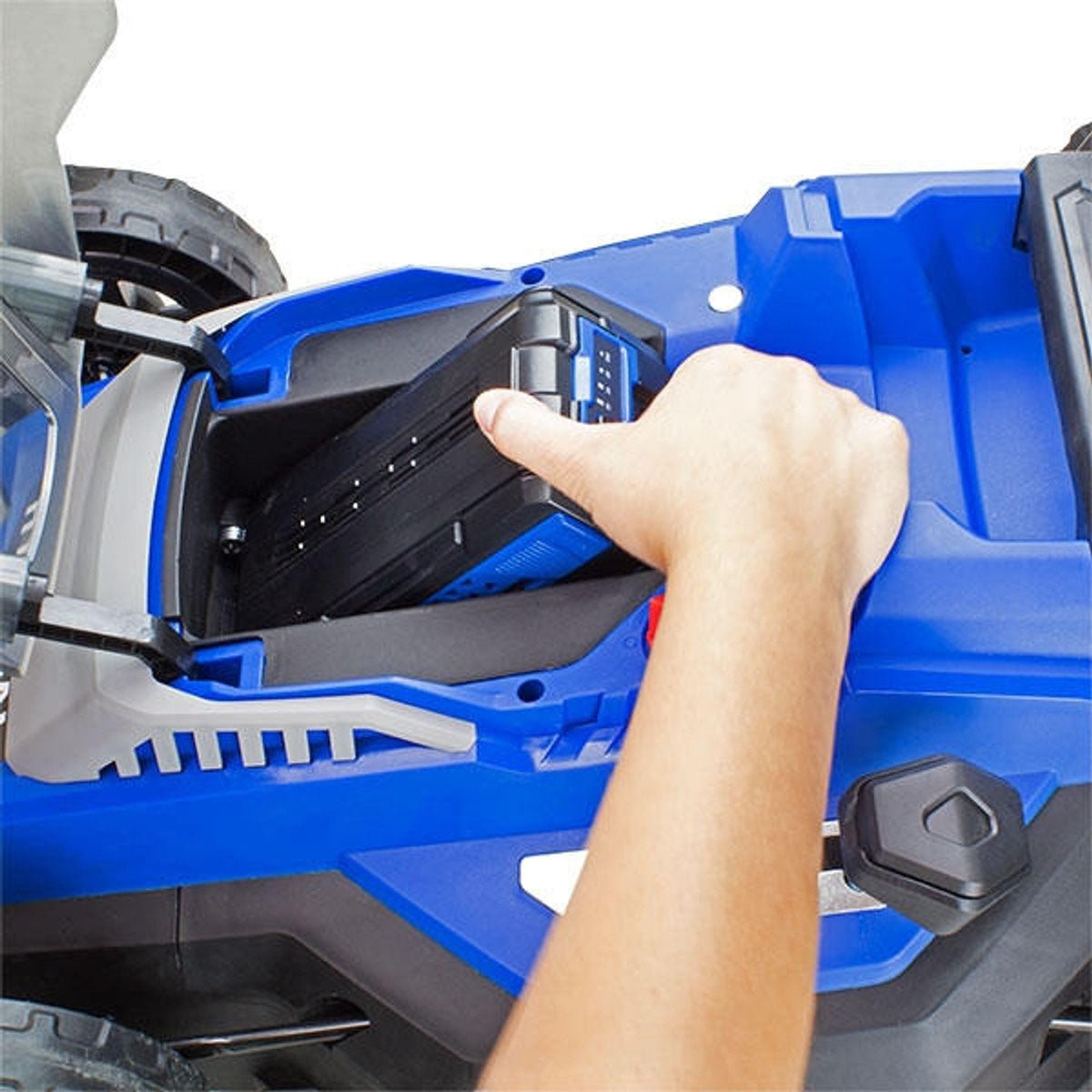 Hyundai HYM40Li380P 40V Cordless Roller Lawnmower 38cm with Battery and Charger