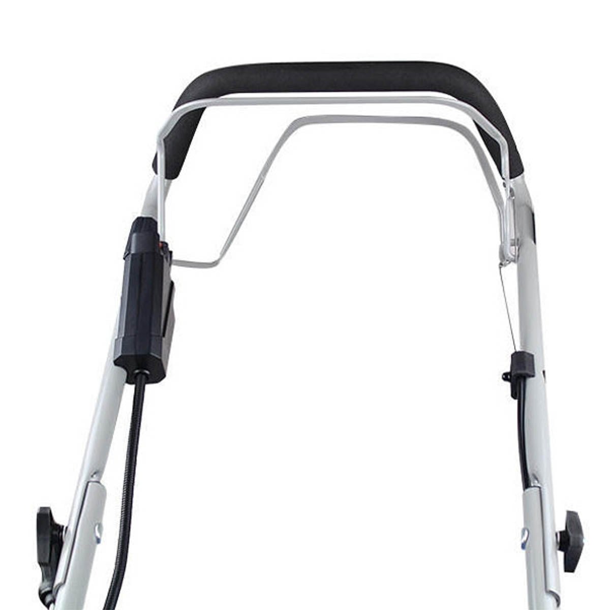 Hyundai HYM430SPE 42cm Self-Propelled Petrol Lawnmower 139cc Engine Electric Start, Rear Discharge & Mulching