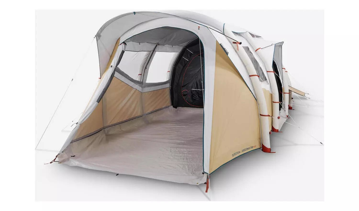 6-Person 3-Room Inflatable Camping Tent 6.3 F&B