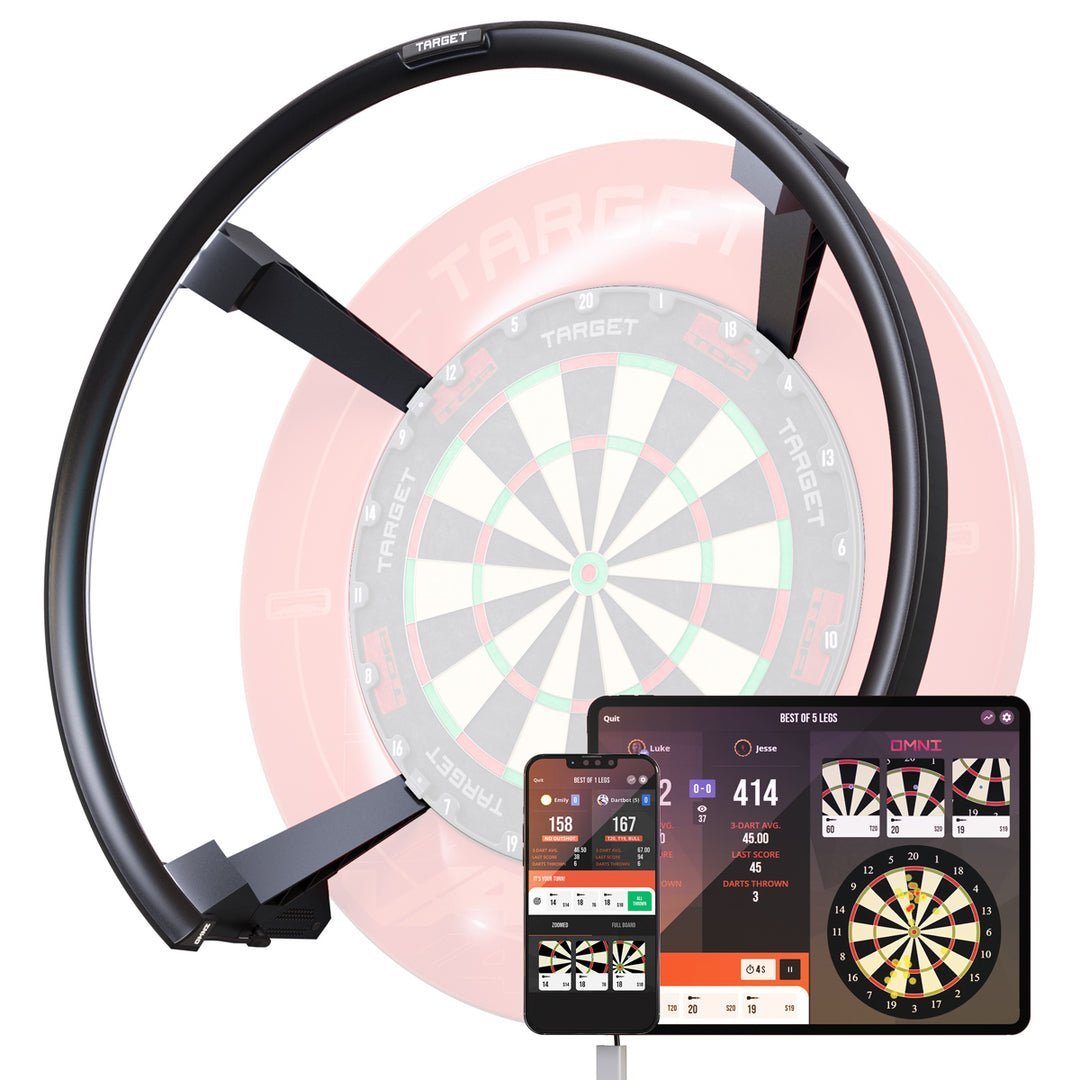 Target Darts Omni Auto Scoring Dartboard Light Ring System with HD Cameras & Wi-Fi - Image 6